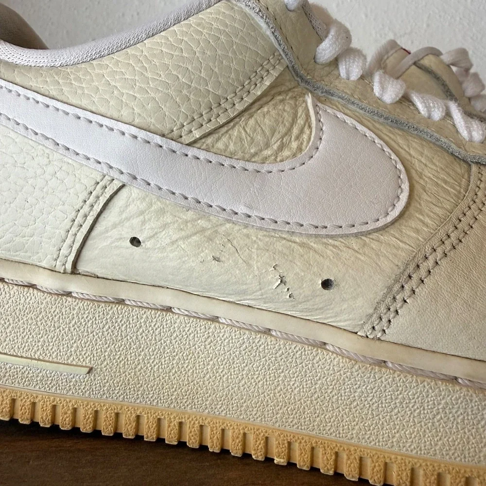 Nike Air Force 1 Low '07 Premium Popcorn‎ Sneakers Men's Size 8.5 CW2919-100